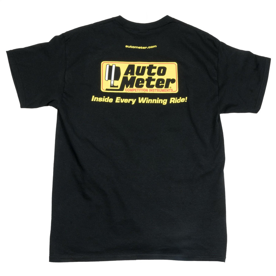 Adult XXXLarge AutoMeter 0422XXXL T-Shirt, Black, Competition Instruments
