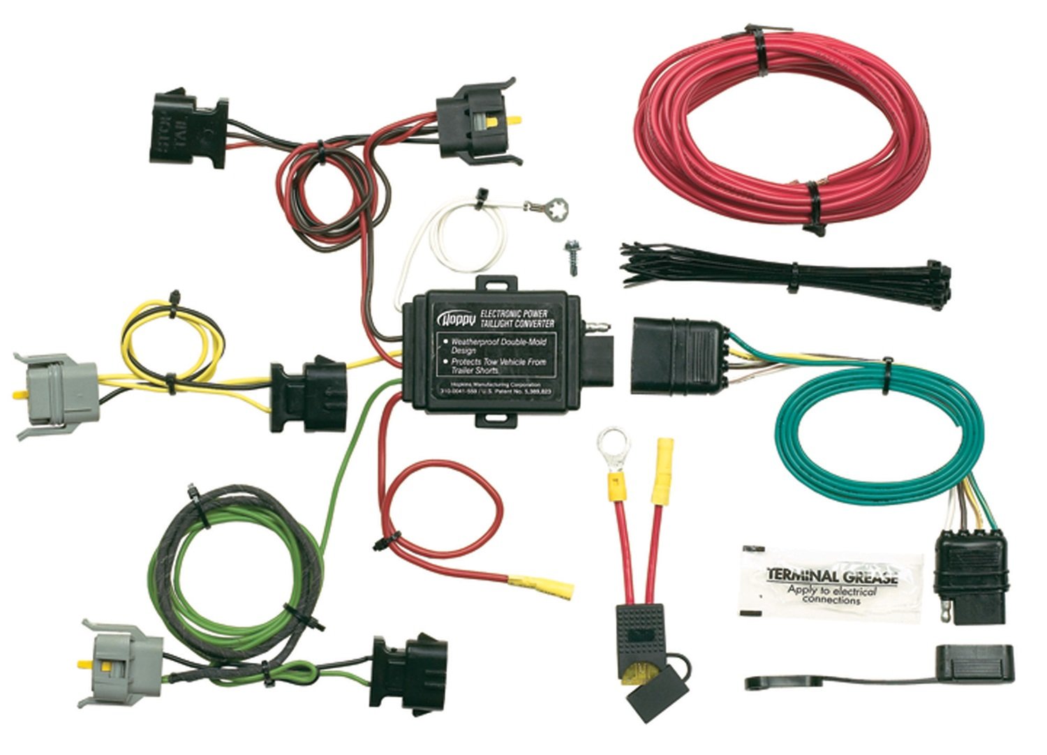 Plug-In Hopkins Towing Solutions Simple Vehicle Wiring Kit 40315