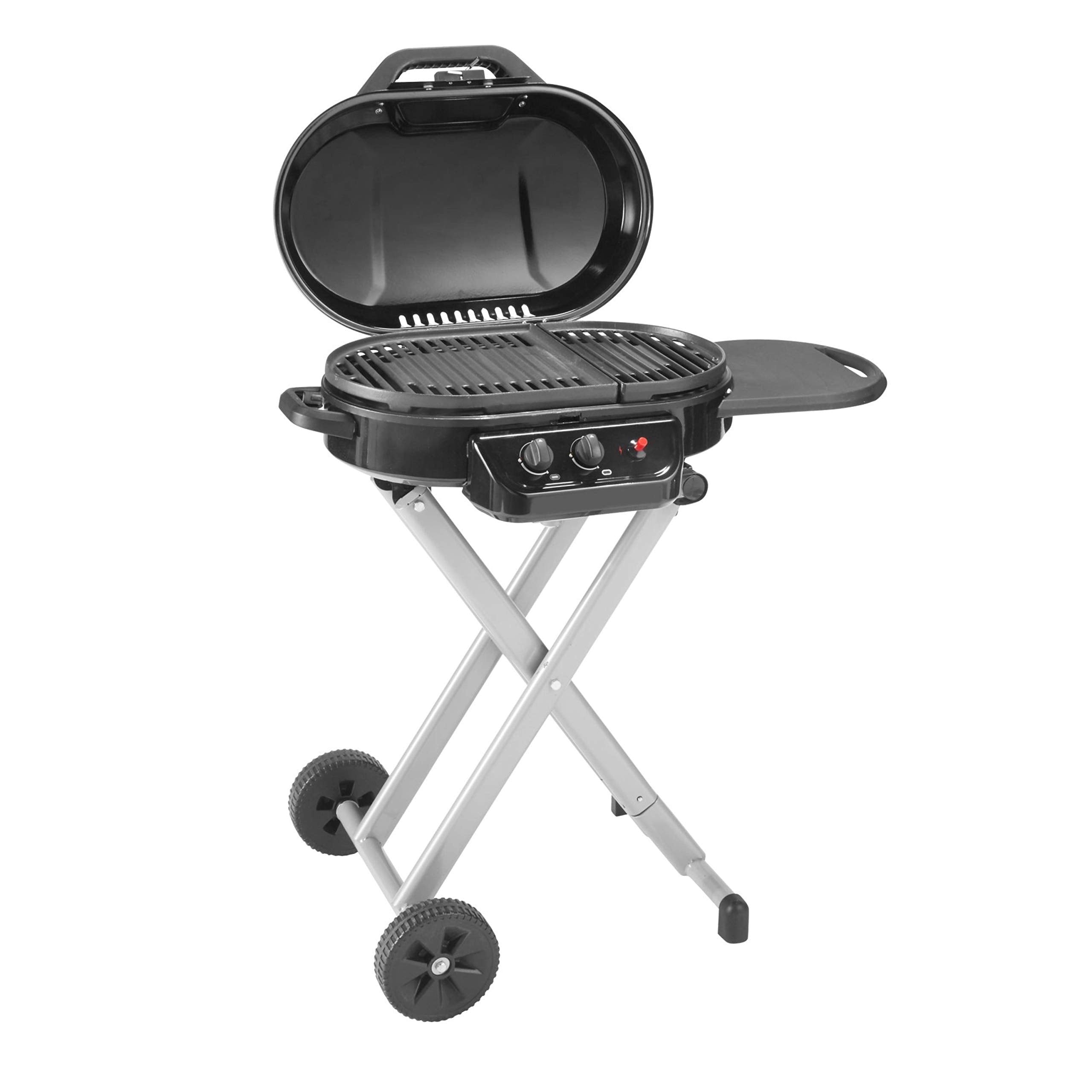 Coleman Portable RoadTrip 225 Propane Grill, 2-Burner Gas Grill with Matchless Ignition & Adjustable Temperature Control, 11,000 BTUs of Power for Grilling, Tailgating, Camping, BBQ, & More