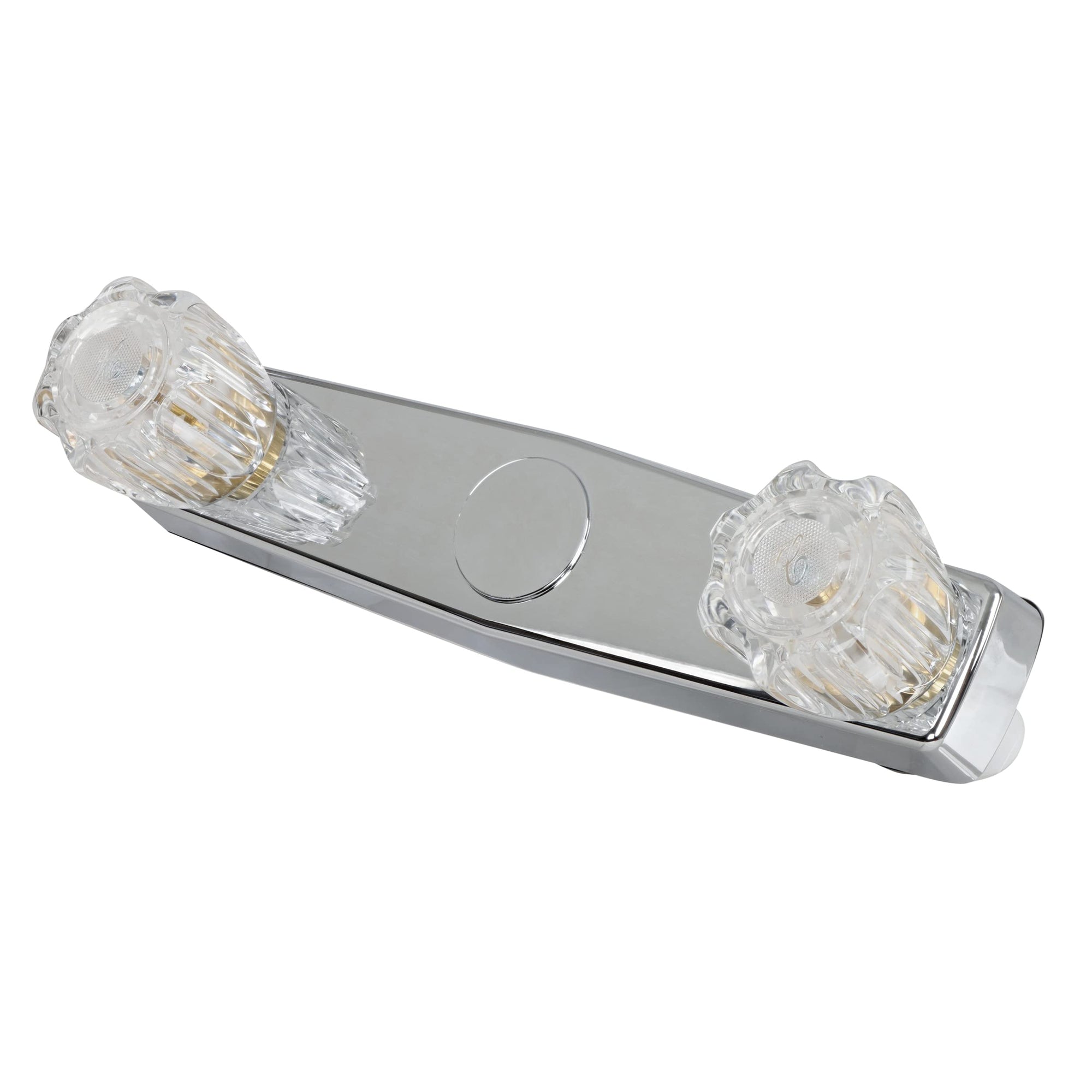 Chrome Bathtub Faucet Valve Empire Faucets - 8in Center Installation Bathroom Tub Faucet Valve with Brass Cartridges