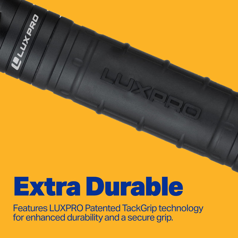 High-Output LUXPRO LP1305 Long-Range Handheld Flashlight - 2000 Lumens - Battery-Powered LED Flashlight for Power Outages, Camping & More - Batteries Included