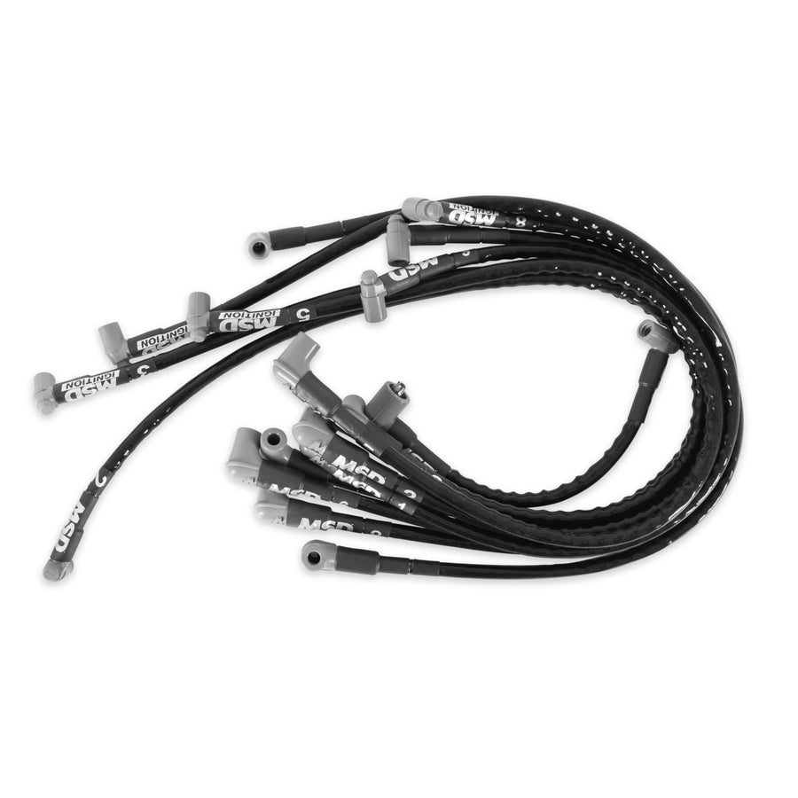 Sleeved MSD 35591 Spark Plug Wires