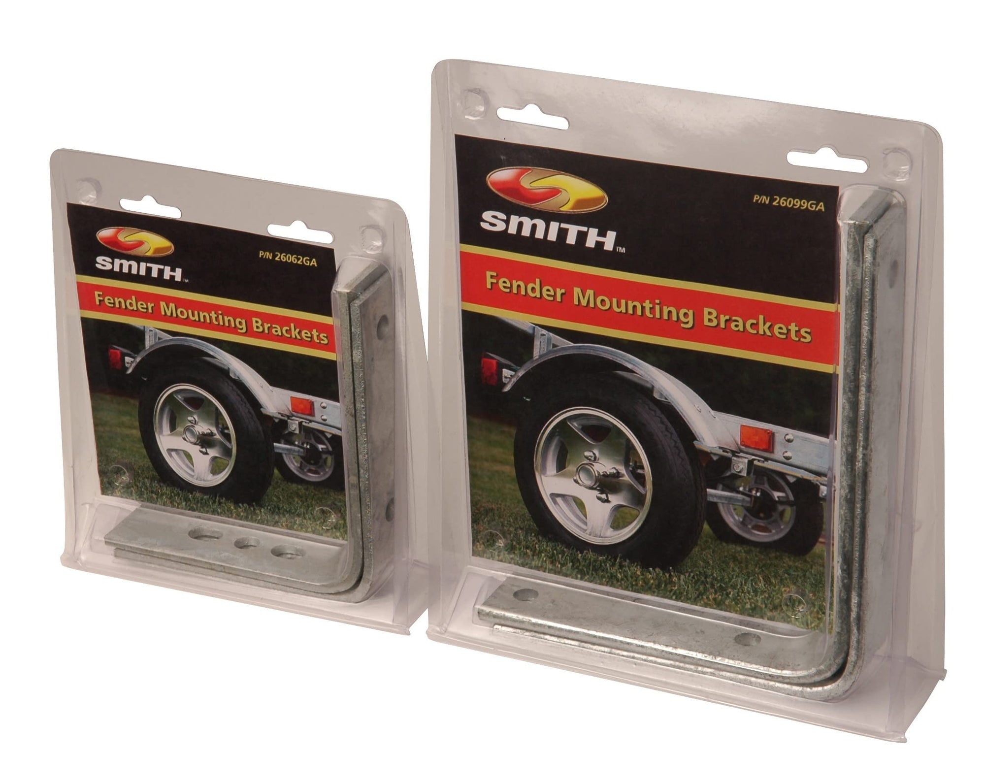 Fender Mounting Brackets - CE Smith Trailer Mounting Brackets for 8" and 9" Wide Fenders