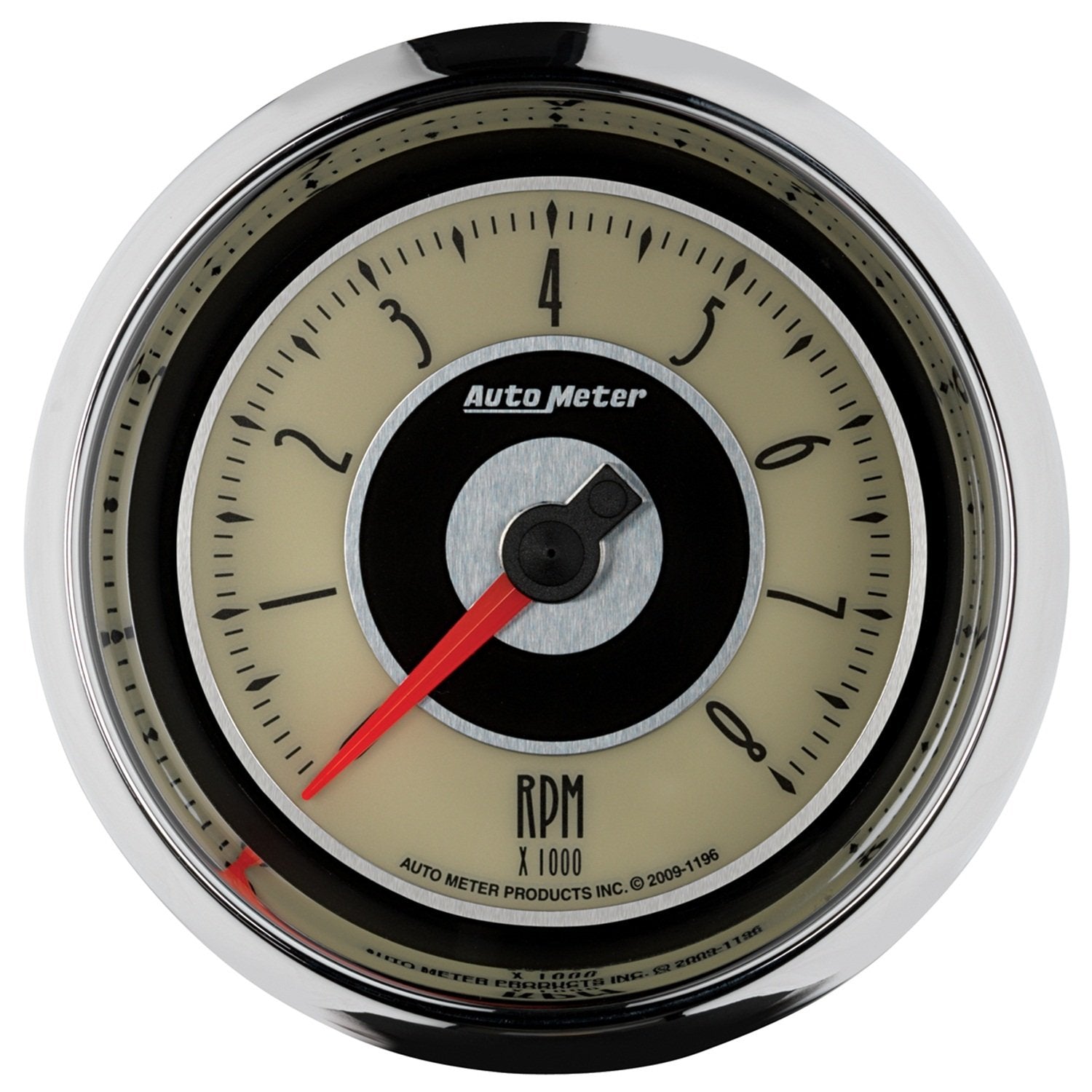 Auto Meter Cruiser 3-3/8" 8000 RPM Tachometer Gauge 1196