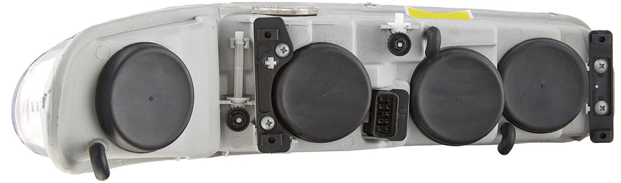 Left TYC Headlight Assembly Compatible with 1997-2004 Buick Regal