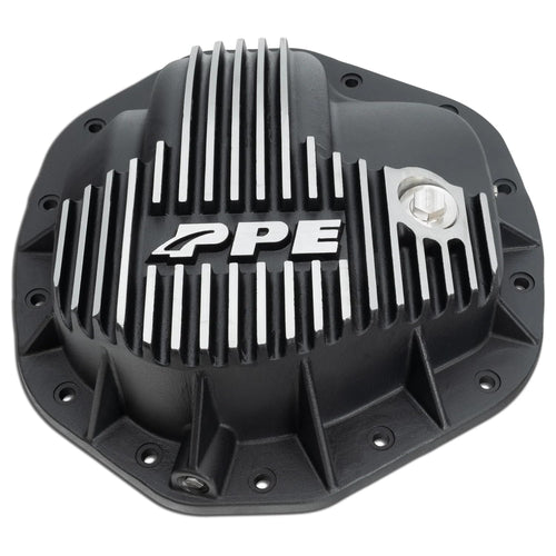 Heavy Duty PPE Rear Differential Cover 138053010 (Brushed) Compatible with 2020+ GM 2500HD/3500HD