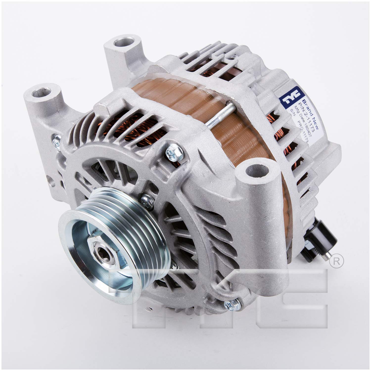 Alternator TYC Compatible with 2006-2009 Ford Fusion