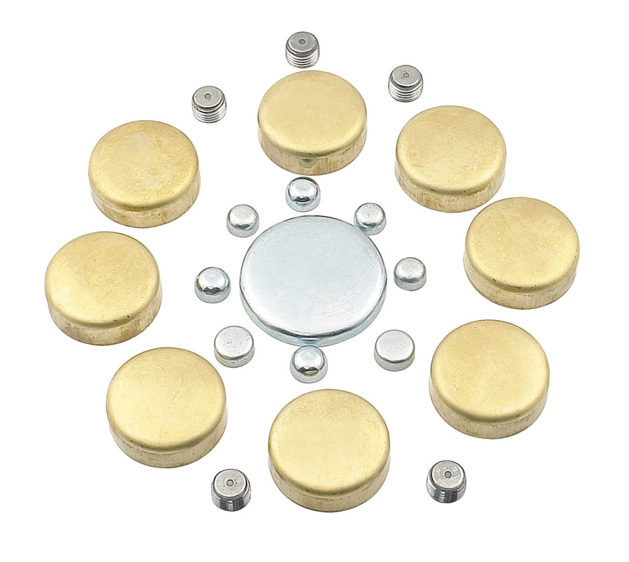 Brass Mr. Gasket 6481 Freeze Plug Kit