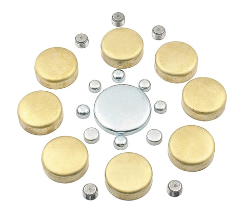 Brass Mr. Gasket 6481 Freeze Plug Kit