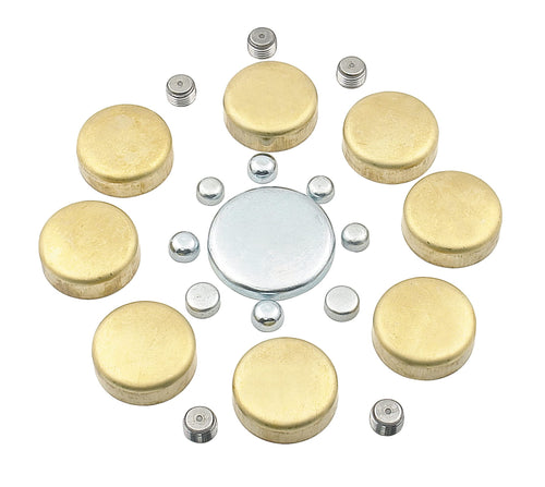 Brass Mr. Gasket 6481 Freeze Plug Kit