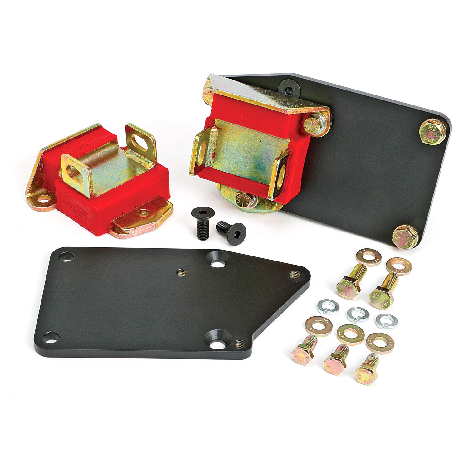 ENGINE SWAP KIT TRANS-DAPT PERFORMANCE; LT (GEN5) INTO SB CHEVY CAR CHASSIS; 5/8" REARWARD; POLYURETHANE PADS (4524)