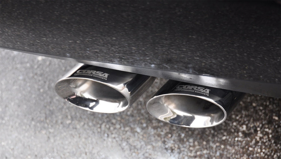 Cat Back Corsa 14826 Exhaust (Dual Rear Exit with Polished Twin Pro Series Tips), 1 Pack