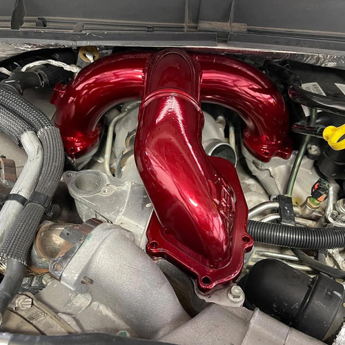 Intake Manifold Upgrade HS Motorsports Compatable With Ford 6.7L Power Stroke 2011-2019 (Illusion Cherry)