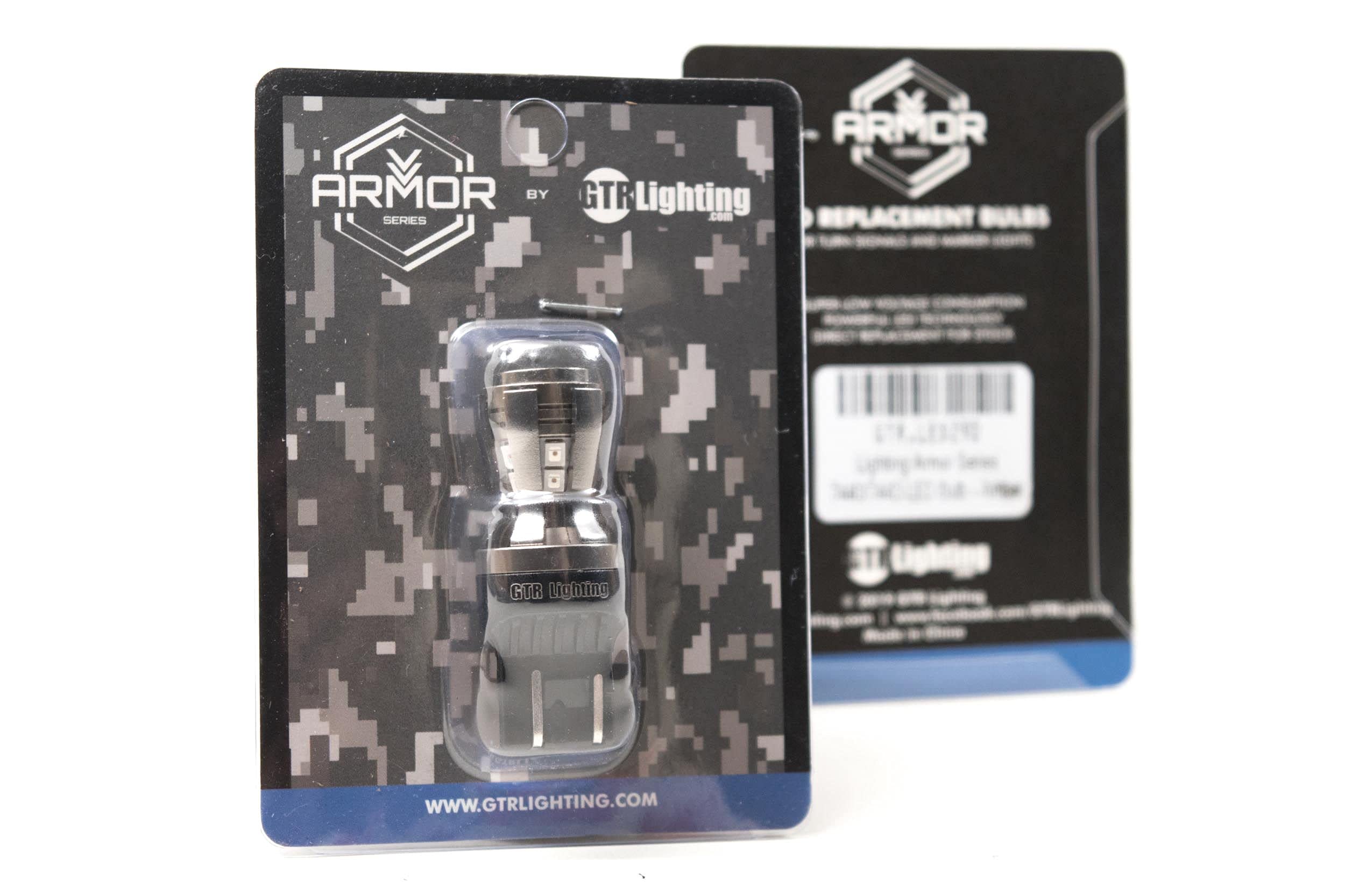 Armor Series Switchback 7440/7443, Universal Upgrade for Front Turn Signals and Daytime Running Lights (DRL), Ultra Bright Plug and Play Replacement. (1x GTR.LED292)