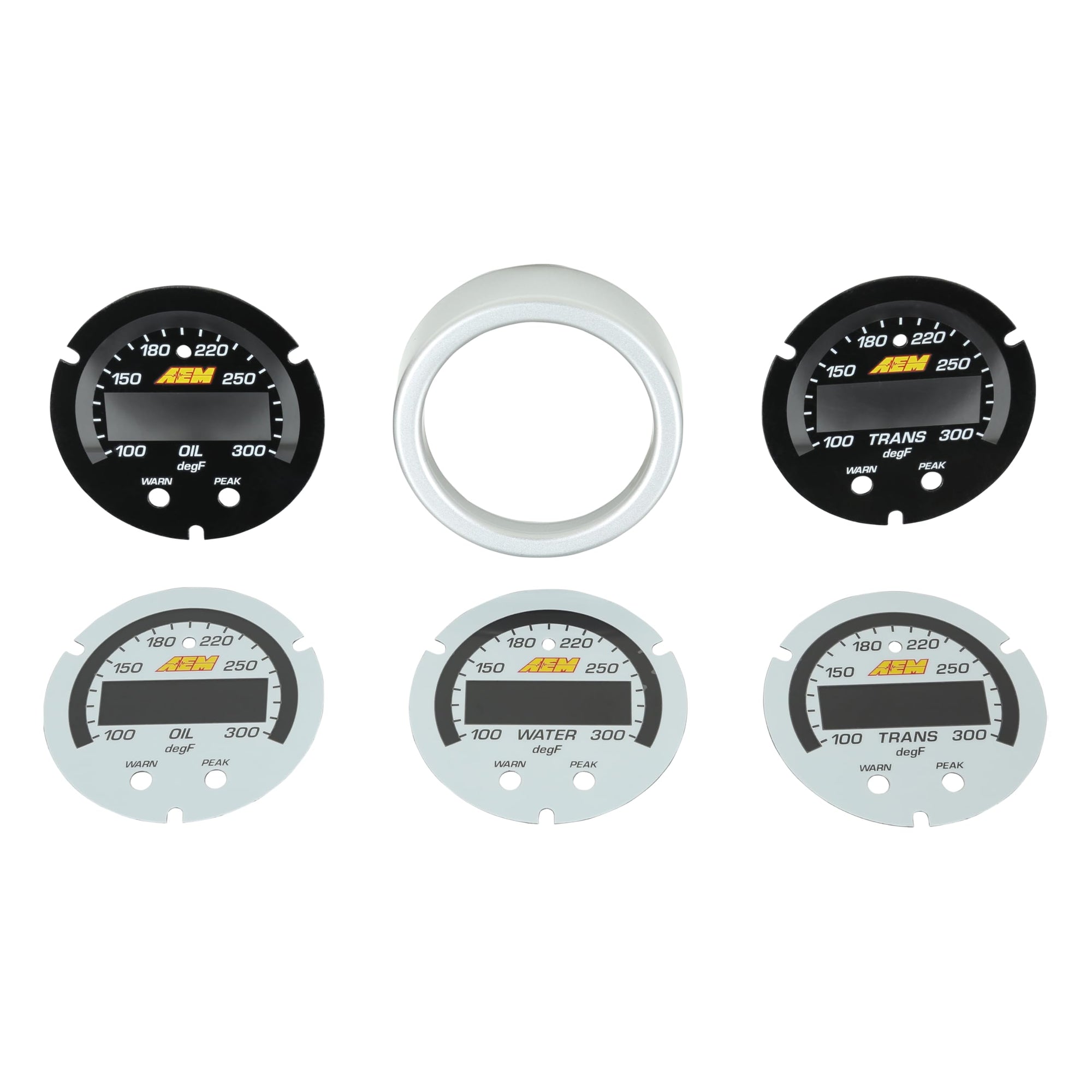 X-Series AEM 30-0302-ACC Temperature Gauge, White