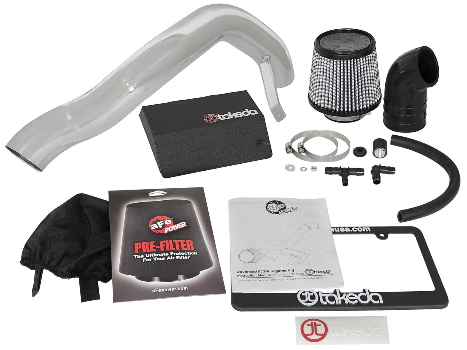 aFe Takeda TA-4402P Cold Air Intake System with Pro Dry S