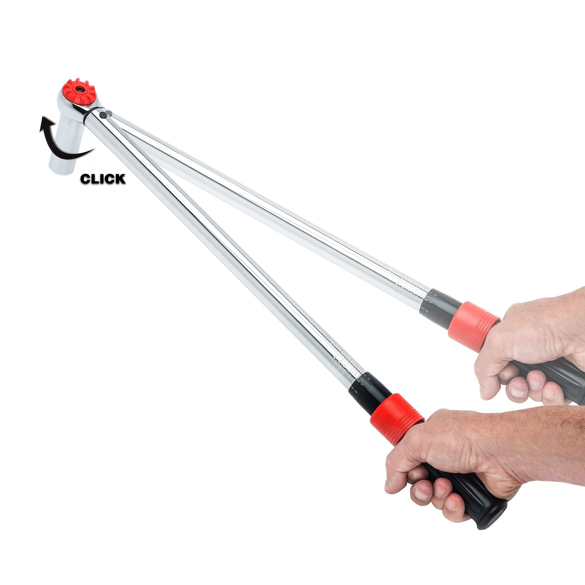 1/2-Inch Drive Crescent Micrometer Torque Wrench 50-250 Ft/Lbs 70-340 Nm - CRTW12