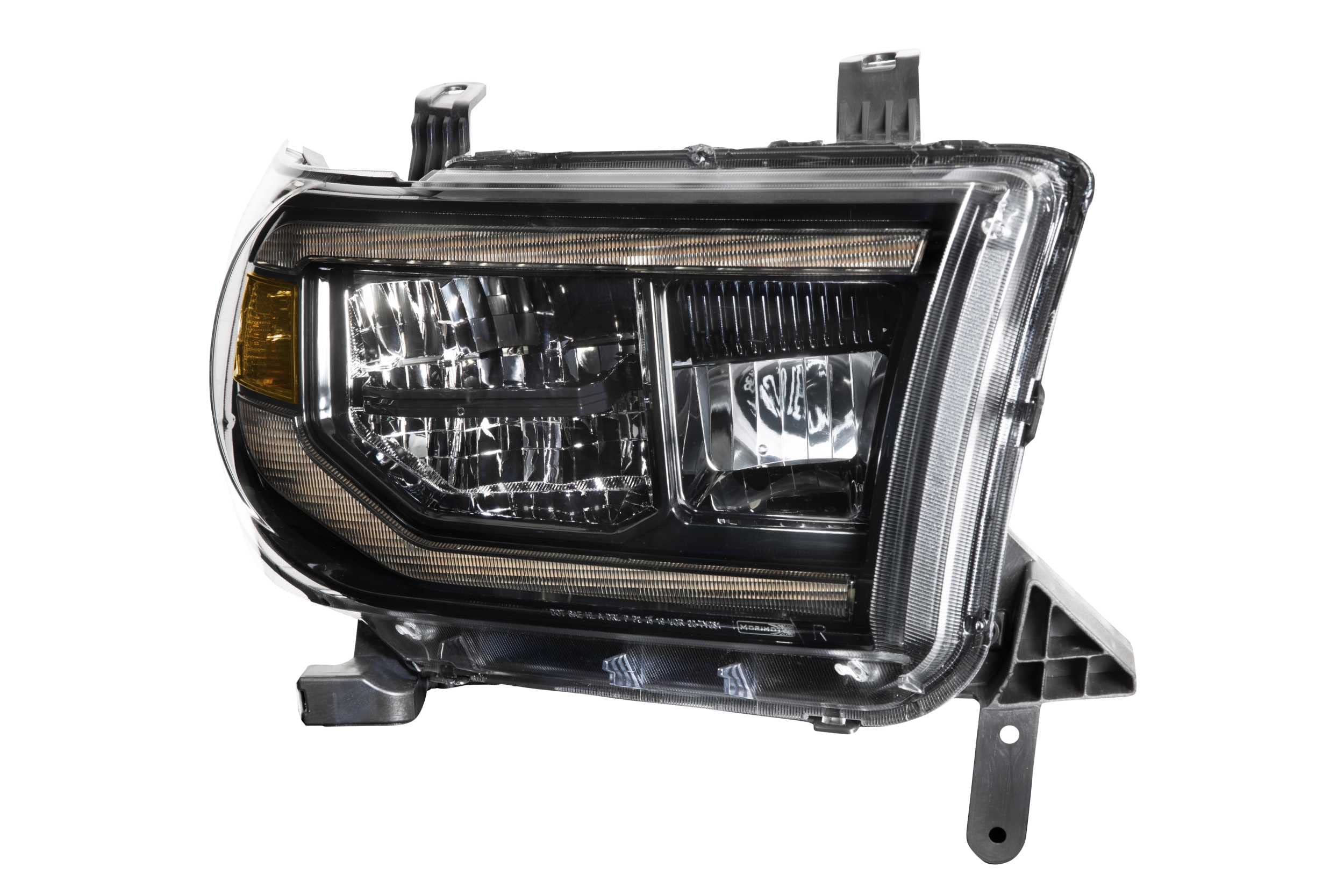 Toyota Tundra 07-13 Morimoto XB LED Headlights, Plug and Play Amber DRL Headlight Assemblies (LF533-A-ASM)