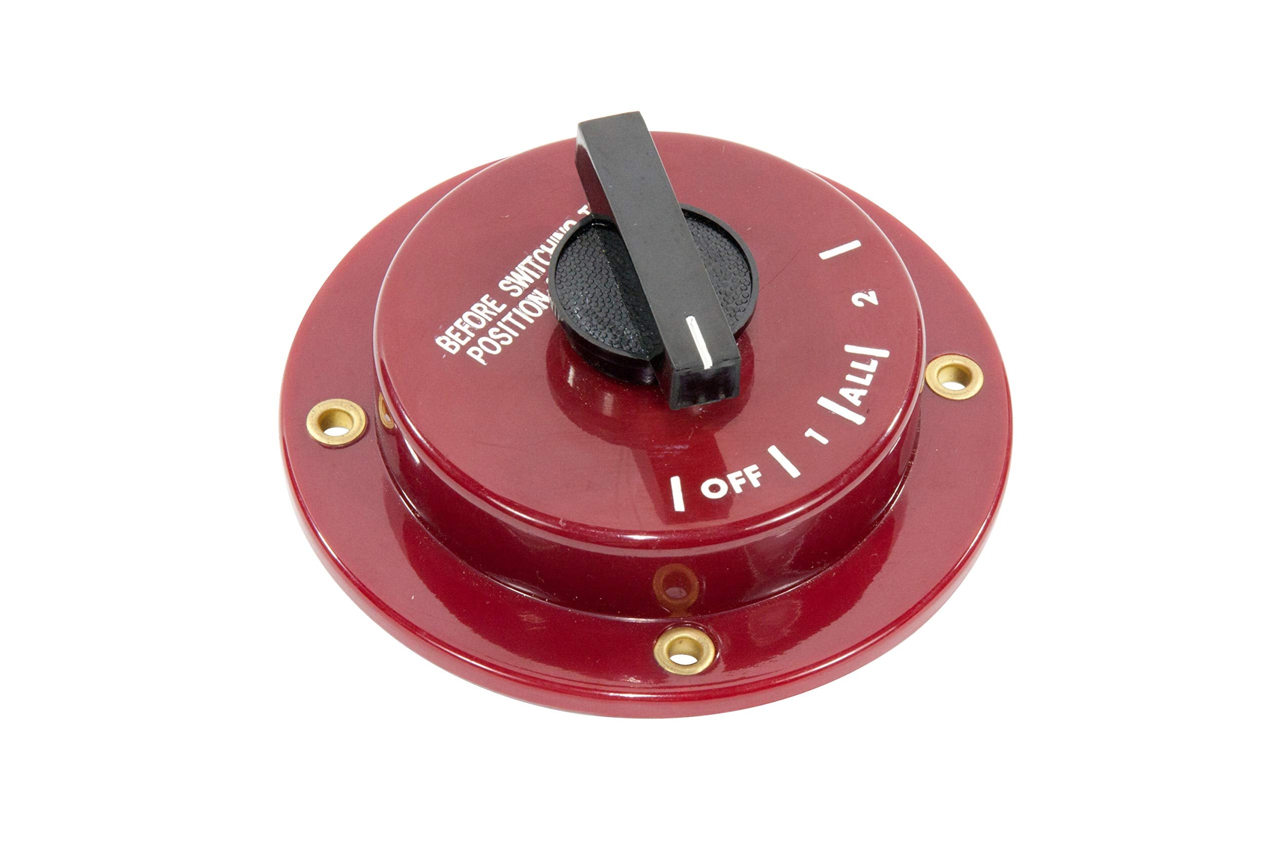 Red Main Battery Switch Moeller Marine 053450-10, 6-32V DC