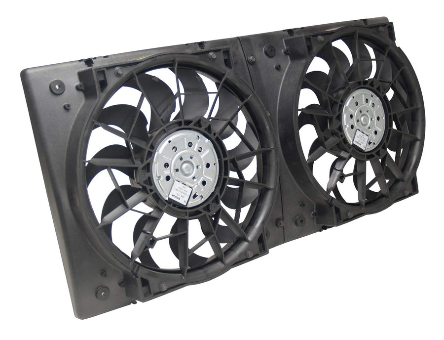 Black Derale 16928 High Output Dual Radiator Fan