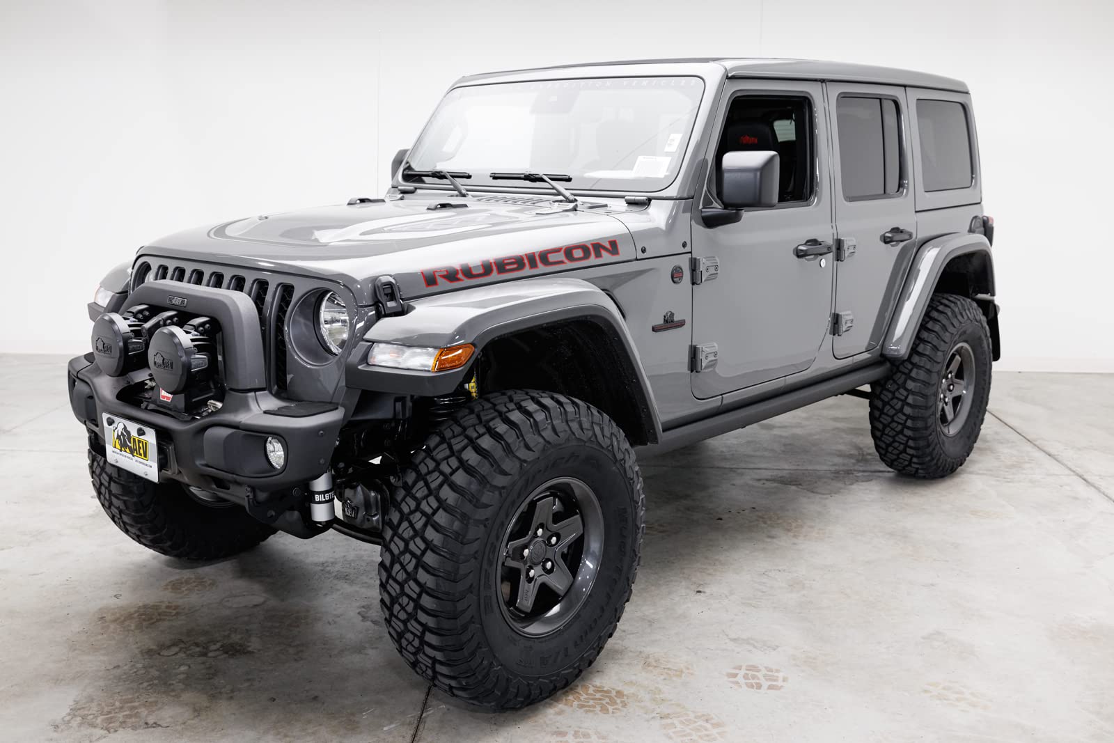 RX Front Bumper AEV for 2018-2026 JL Wrangler/JT Gladiator - High Clearance, Hot Stamped Boron Steel with Superior Winch Access and Visibility