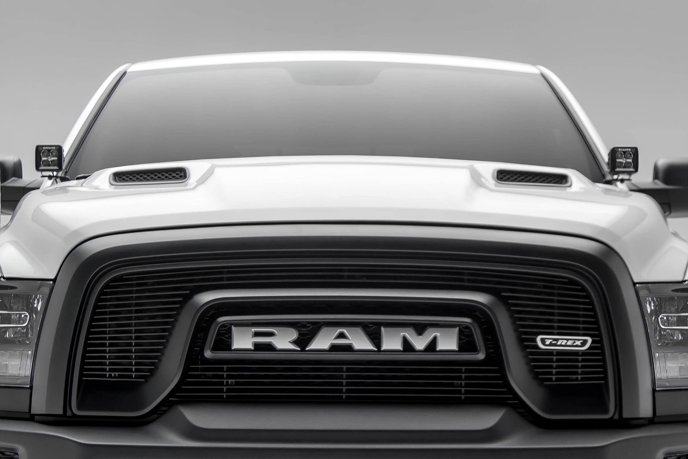 T-Rex Grilles Laser Billet Grille, 2015-2018 Ram 1500 Rebel, Black, 2 Pc, Overlay - PN #6214641
