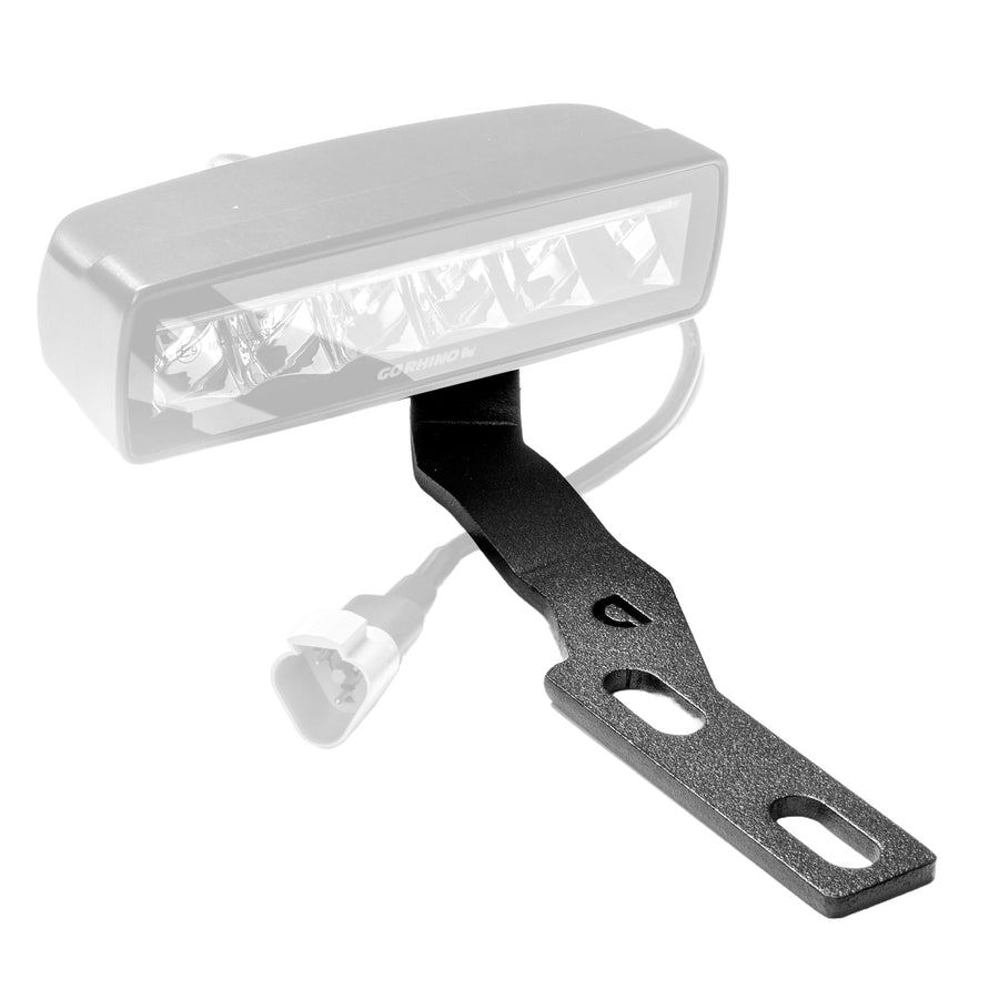 Go Rhino - Go Rhino! 732370T - Hood Mount Light Brackets - FITS 3X