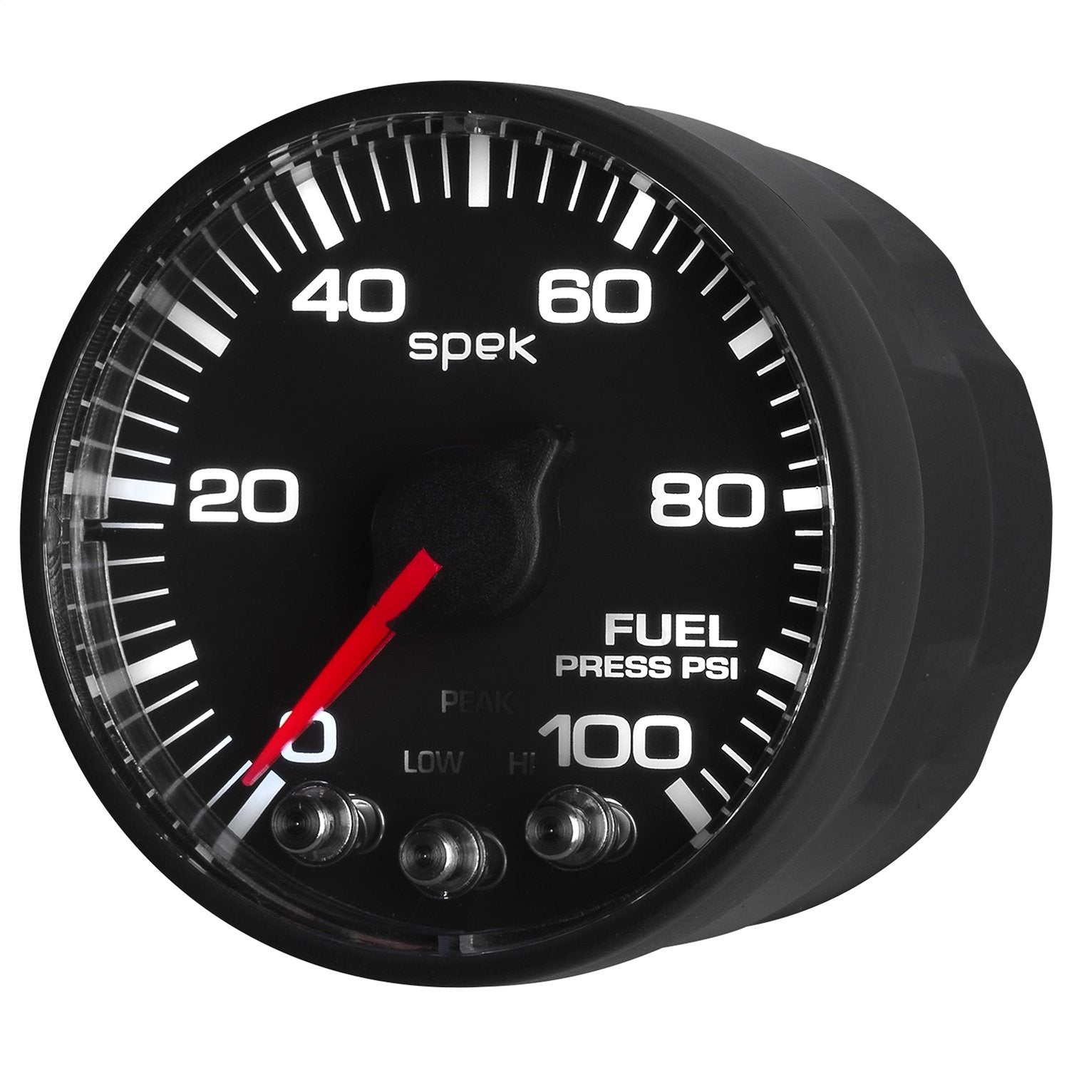 Gauge AUTO METER P514328 Fuel Press (Spek-Pro - Nascar 2-1/16" 0-100 Psi, BFB, ECU, Spek)