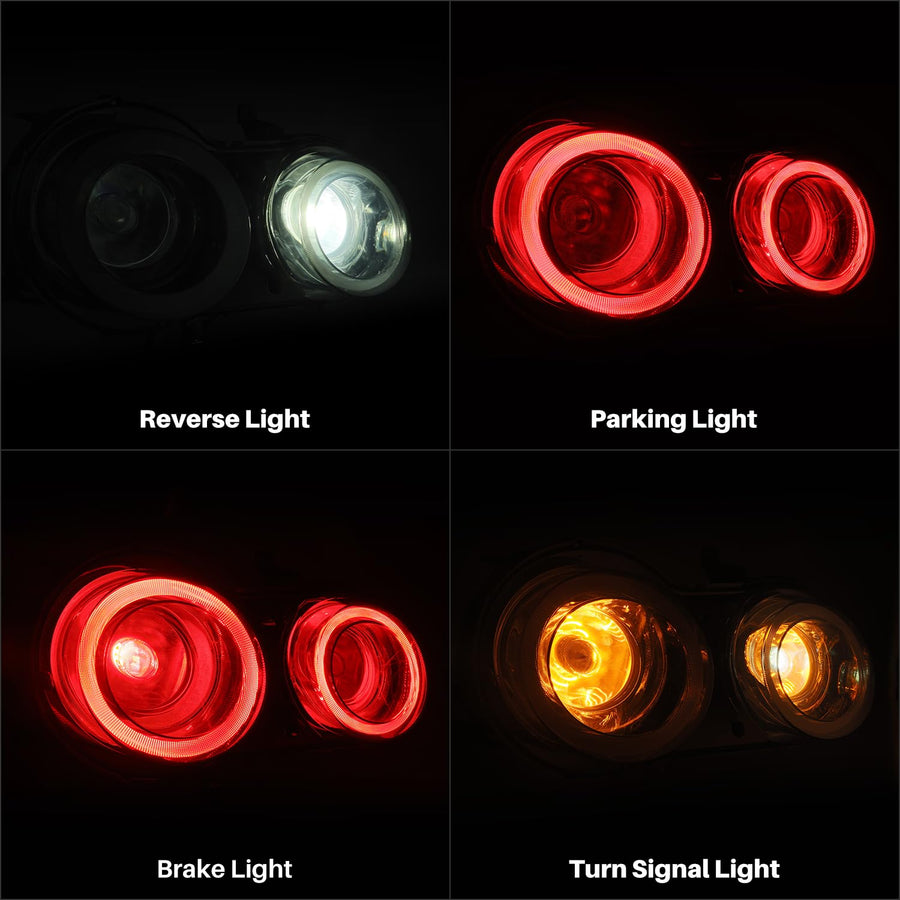 NOVA-Series LED Tail Lights Smoke For 09-25 Nissan GT-R Alpharex