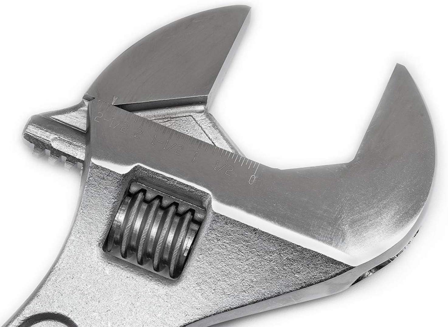 Adjustable Crescent Tapered Handle Wrench - Carded - Home Improvement, Garage & Mechanic Versatile Hand Tool - 24" - AC224VS