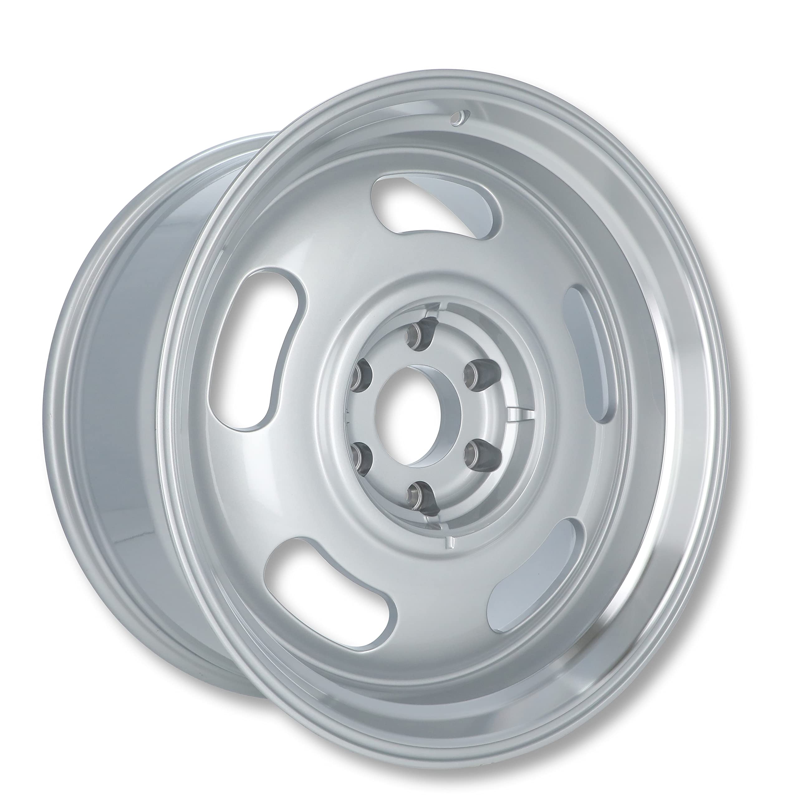 107 Series REV Wheels 107S-2958300 Rally 20x9.5-5.25 bs - 6x5.5/6x139.7 -Gray/Machine Lip