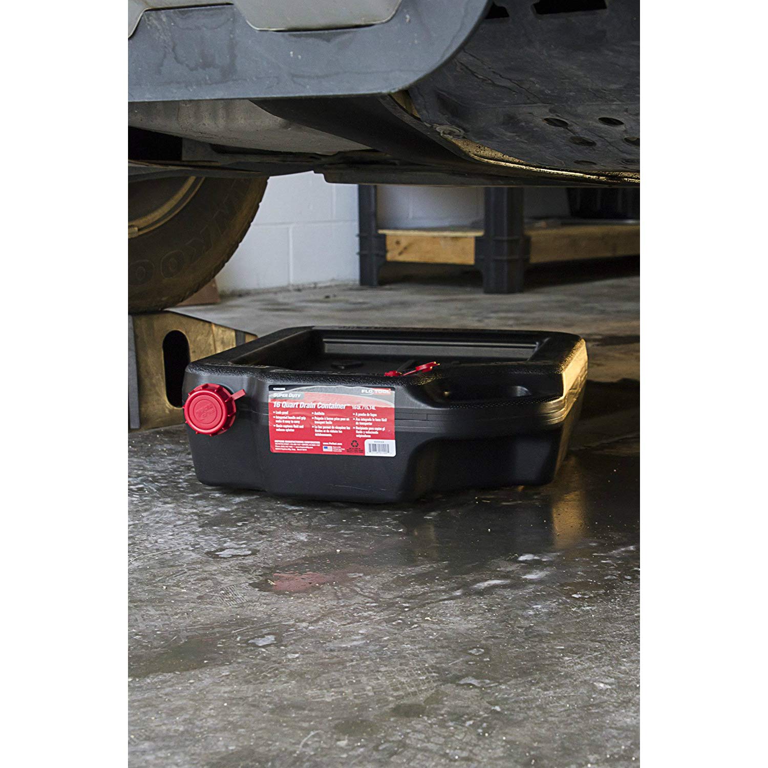 16-Quart FloTool Drain Container 42003MI