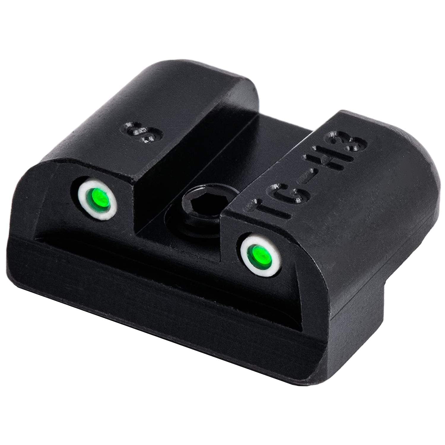 TRUGLO Night Sights Front and Rear Compatible with Sig Sauer Handguns, Tritium