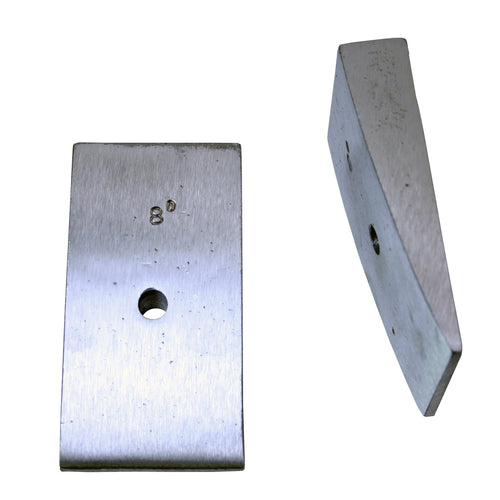 18206.02 | Omix | Rear Suspension Leaf Spring Shim Kit, 8 Degree, 2.5 Inches Wide | OE Reference: MS-WSC80