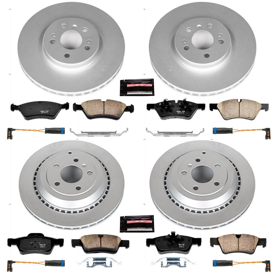 Power Stop Z23 Evolution Geomet® Coated Front and Rear Brake Kit