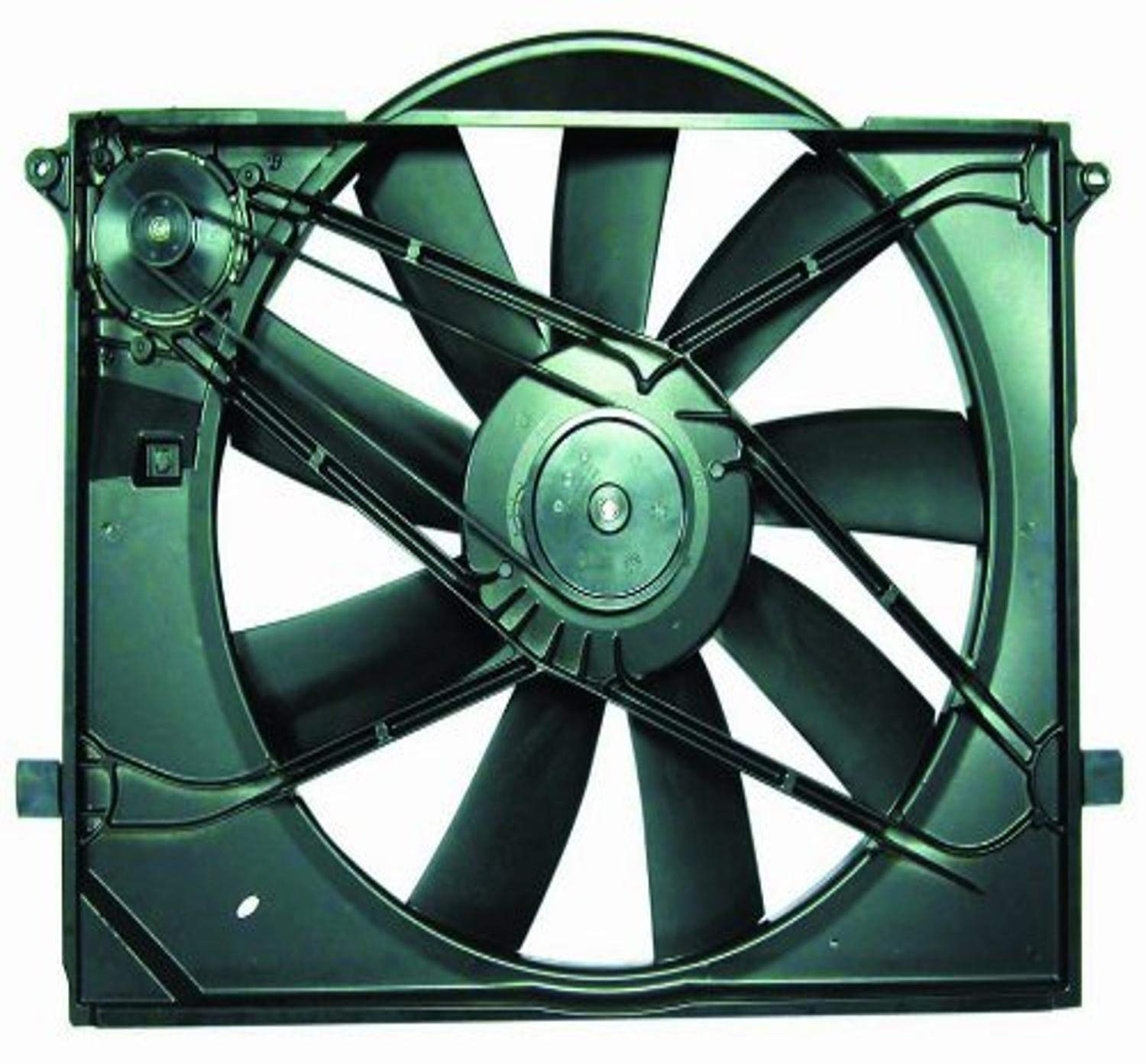 340-55003-100 Depo Radiator Fan Assembly, Black