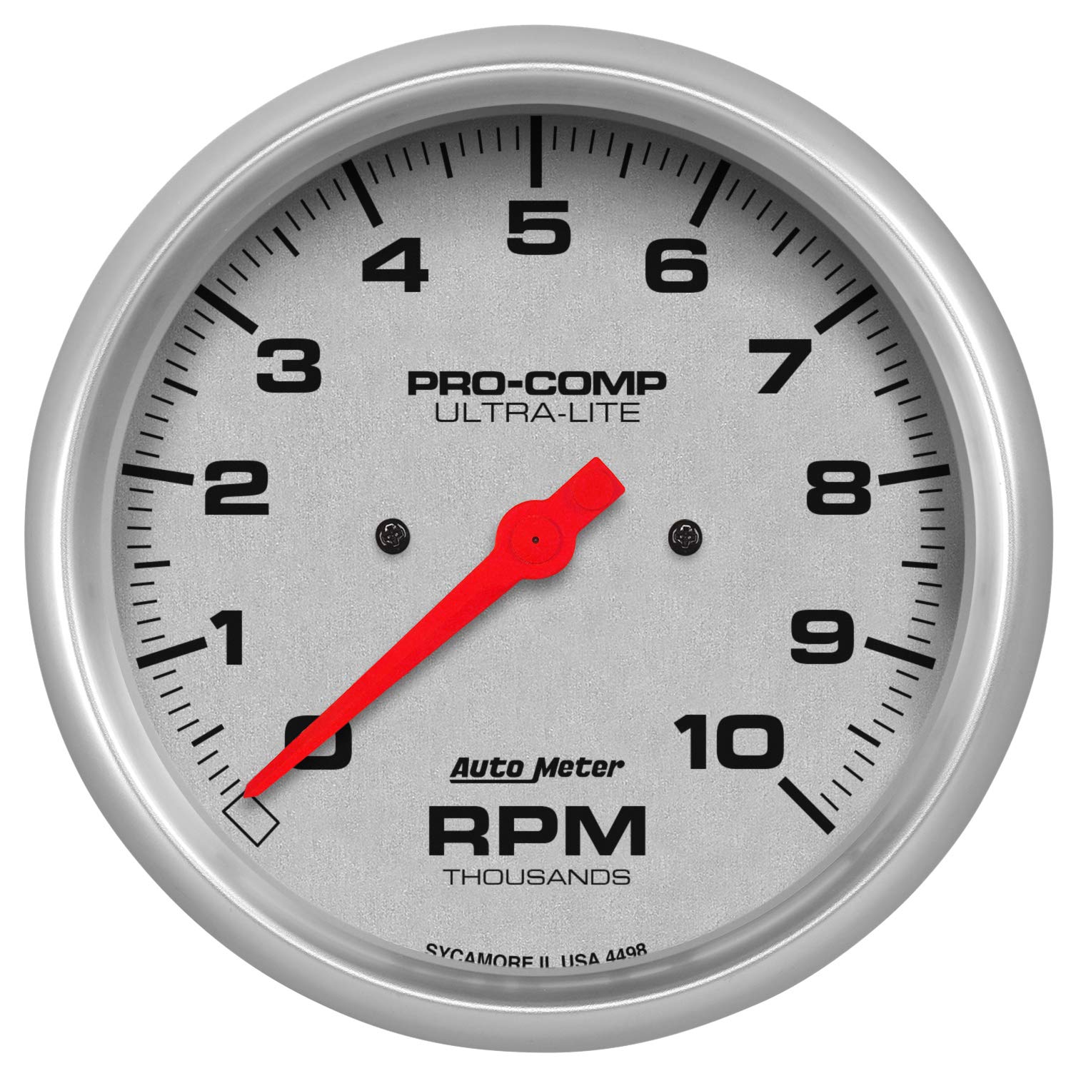 Auto Meter Gauge Kit 7021-UL, 6 Pc, Camaro 69, Tach/Mph/Fuel/Oilp/Wtmp/Volt, Ultra-Lite