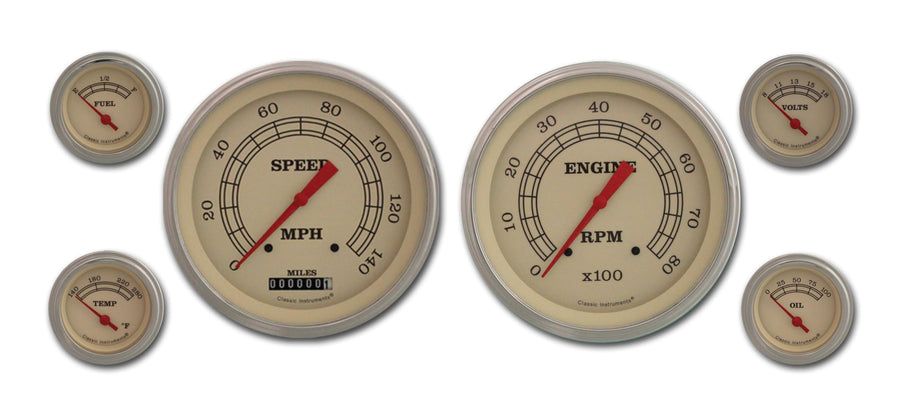 5IN SPEED, VT51SLC 5IN TACH, 2IN FTVO-GM VINTAGE