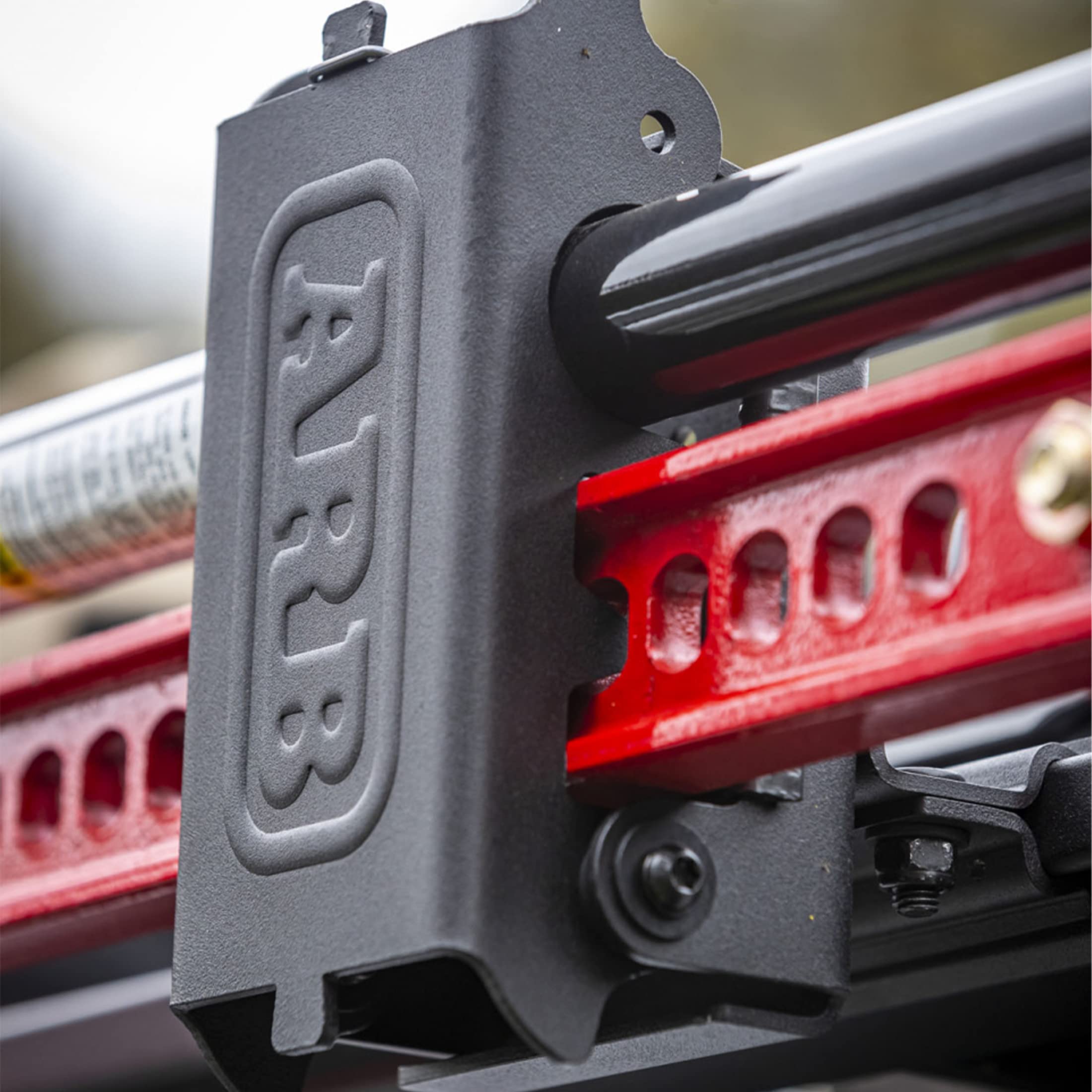 ARB Base Rack 1780280 Hi Lift Jack Holder mounts The Farm Jack in Cradle and Clip to Secure