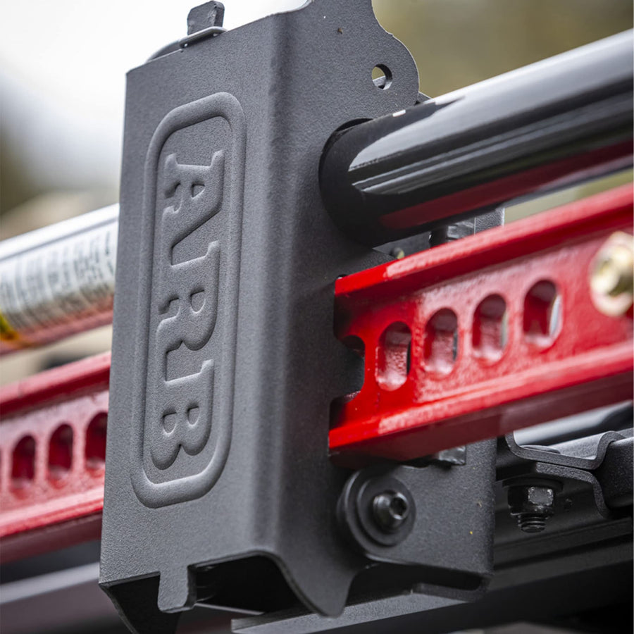 ARB Base Rack 1780280 Hi Lift Jack Holder mounts The Farm Jack in Cradle and Clip to Secure