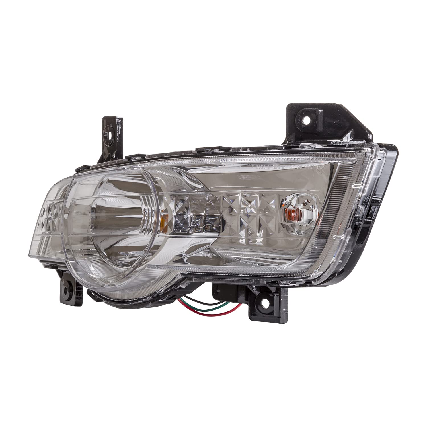 Left TYC Turn Signal/Parking Light Assembly Compatible with 2009-2012 Chevrolet Traverse