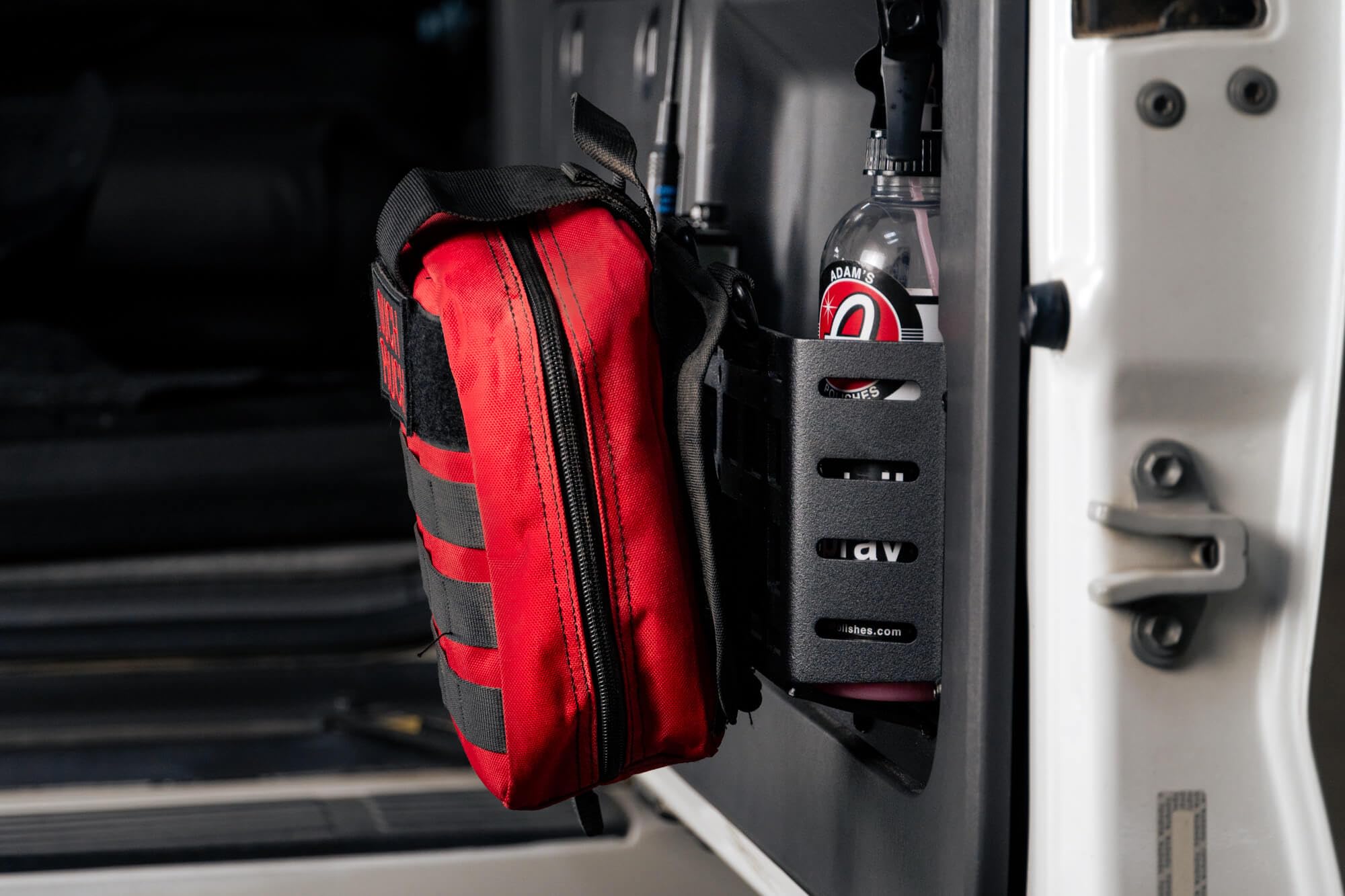 Molle Pocket Door for The 2003-2009 Lexus GX 470 | Cargo Net Replacement | Steel Pocket to Replace Saggy Factory Net | Great for Molle Bags, Recovery Gear, Tools, Med-Kit, & More | DV8 Offroad