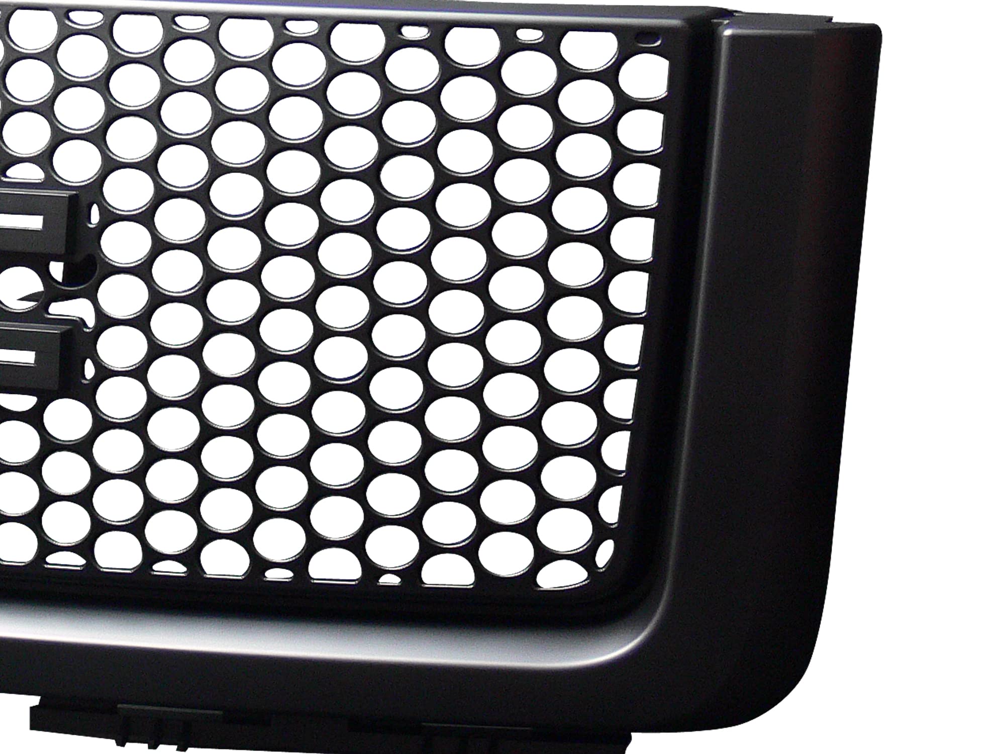 Denali Round Mesh Front Hood Grille Bumper Guard Armordillo USA 7148642 - Gloss Black Fits 2007-2013 GMC Sierra 1500
