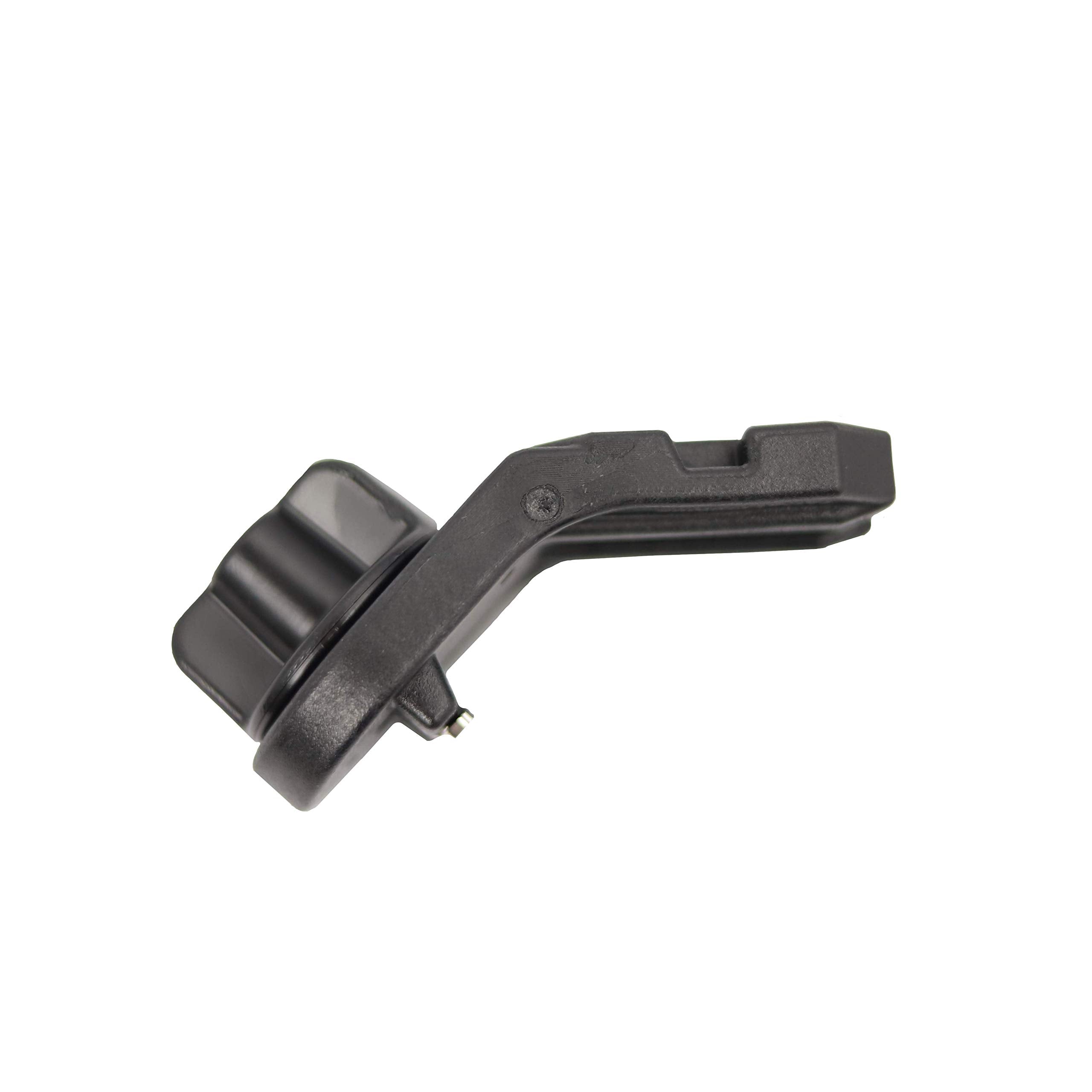 YakAttack Track Adapter Turnkey – 45° Mount | Fits Ranger, Lund, Crestliner, Lowe, War Eagle & More | Use Yak Attack GearTrac Accessories on 45° Gunwale Boat Tracks | Made in USA