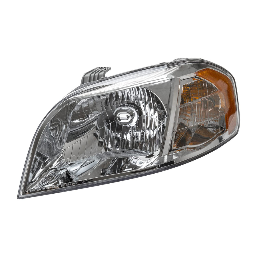 Left TYC Headlight Assembly Compatible with 2007-2011 Chevrolet Aveo