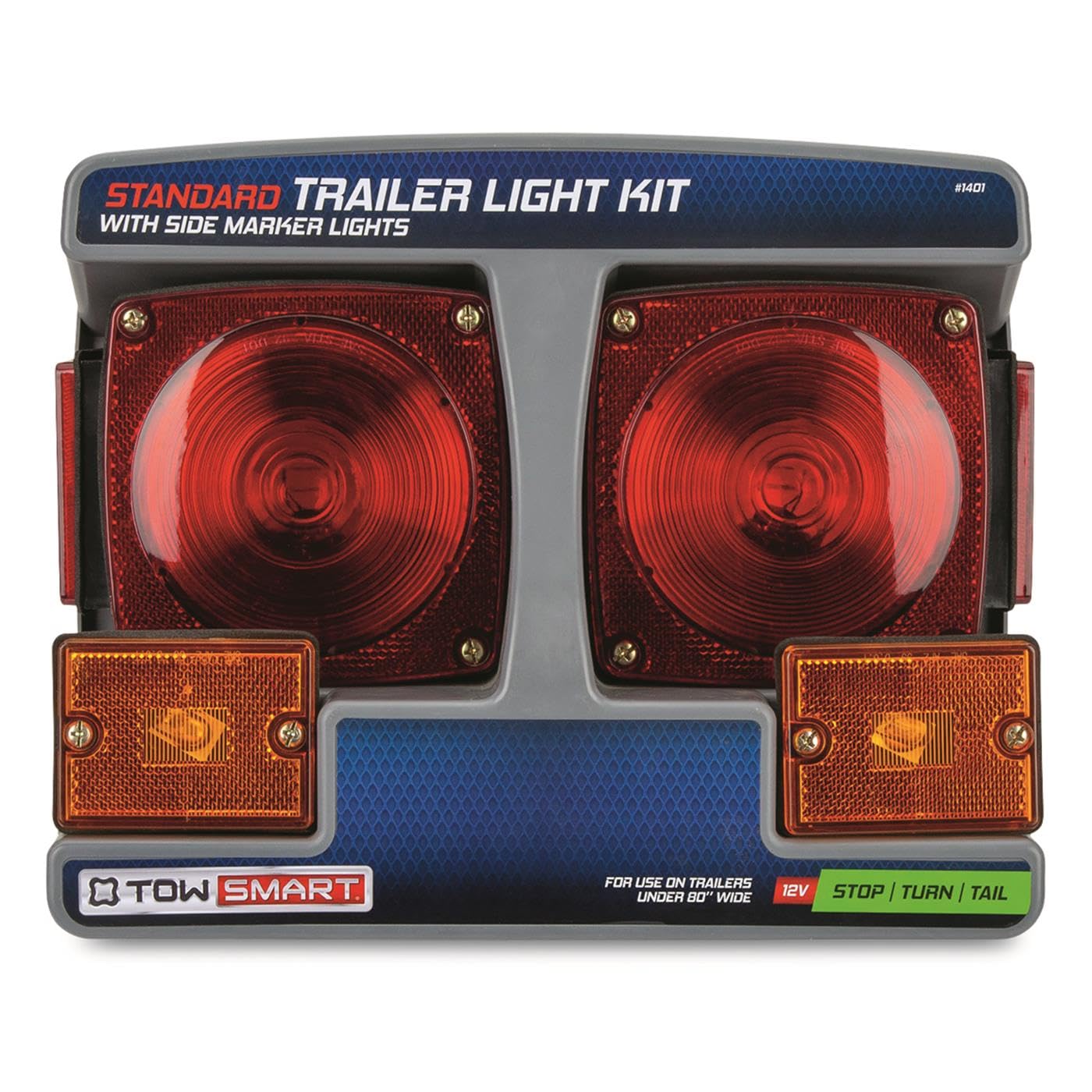 Standard TOWSMART 80 in. Under Trailer Light Kit with Side Marker Lights