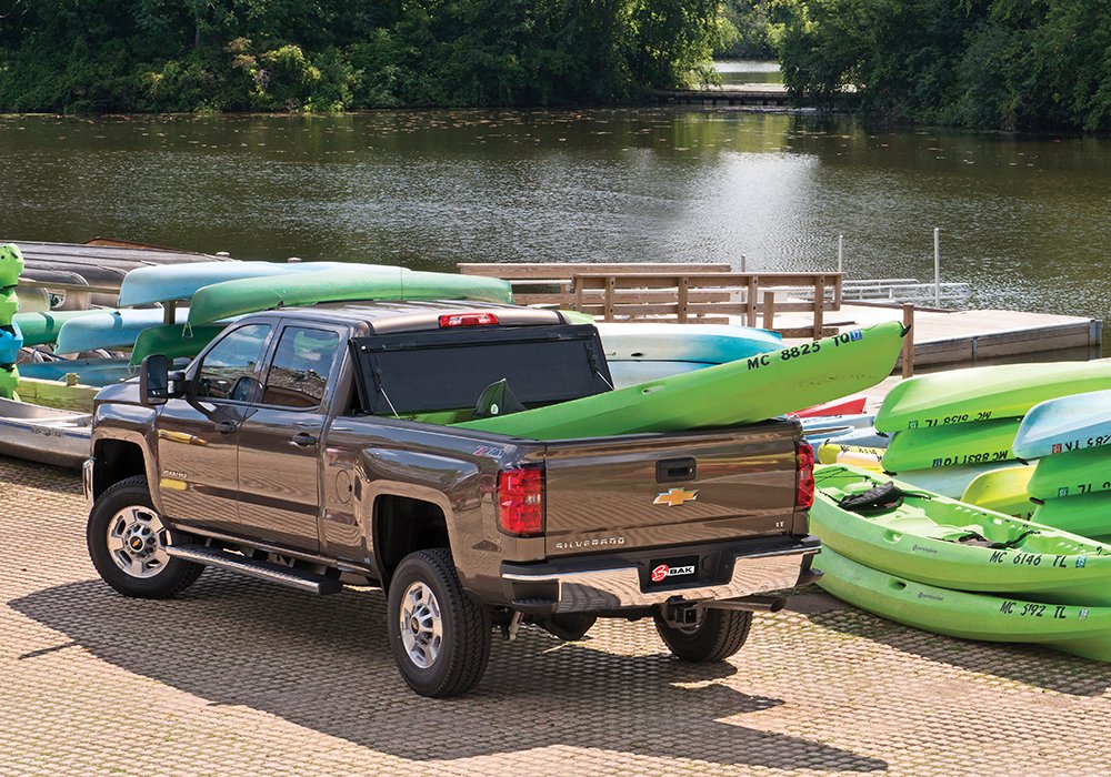 BAK BAKFlip FiberMax Hard Folding Truck Bed Tonneau Cover | 1126146 | Fits 5' 2" Bed (62") 2023 - 2026 Chevy/GMC Colorado/Canyon