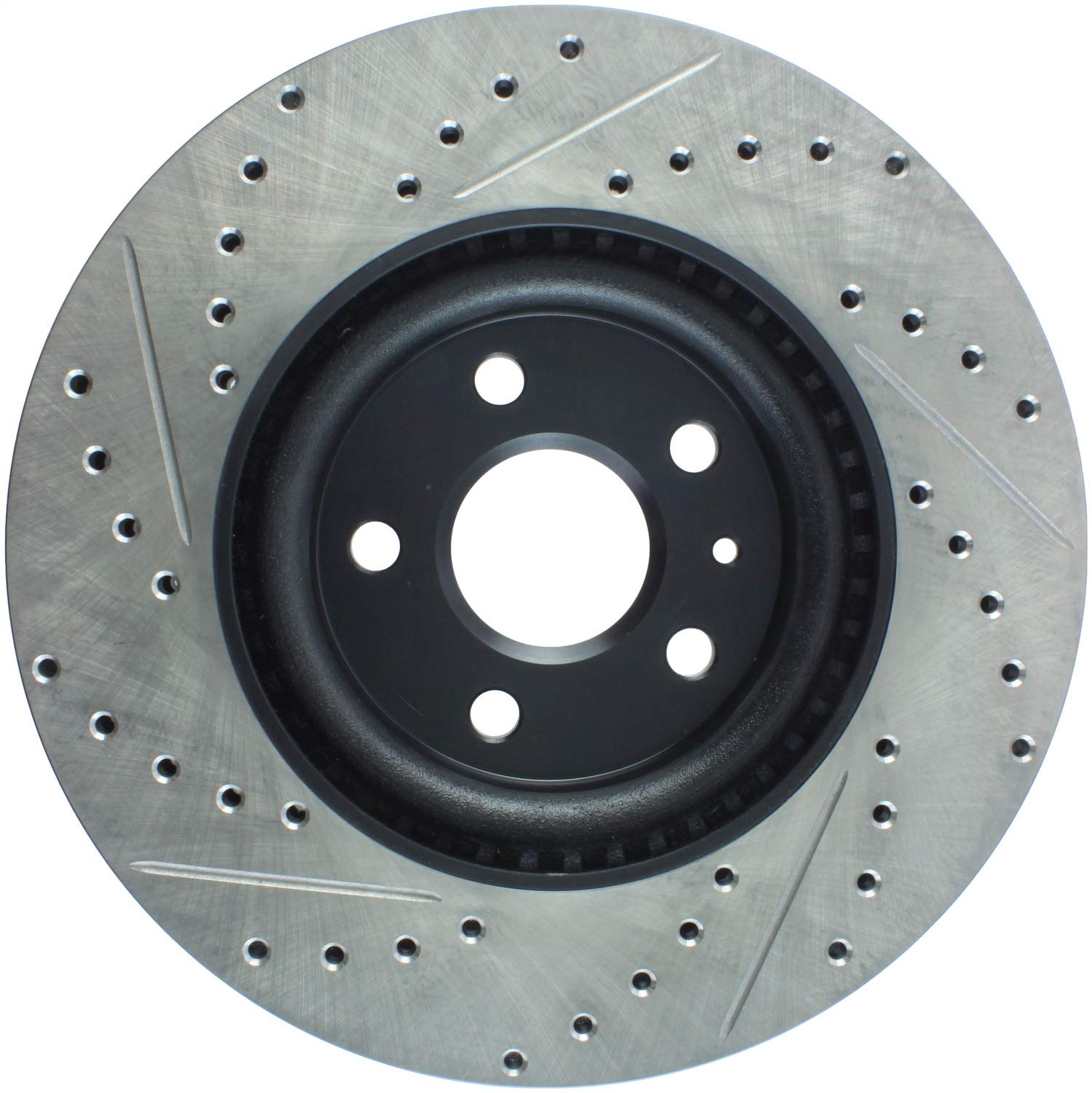 Sport Drilled/Slotted Brake Rotor StopTech 127.62108L (Front Left), 1 Pack