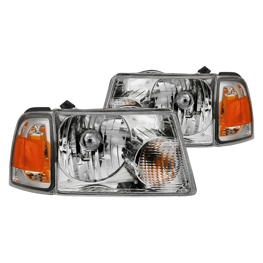 Usa Anzo 111484 Projector Headlamps Fits Ford Ranger