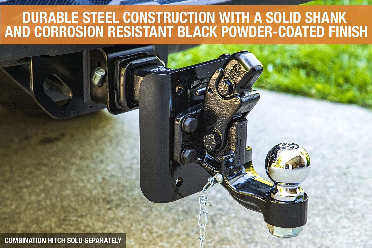 PM90 Buyers Products Pintle Hook Mount – 3 Position Adjustable Trailer Hitch Receiver for 2 Inch Trucks, 17,000 lb MGTW – Heavy-Duty Tow Hitch, 3,400 MVL Rated, 9"